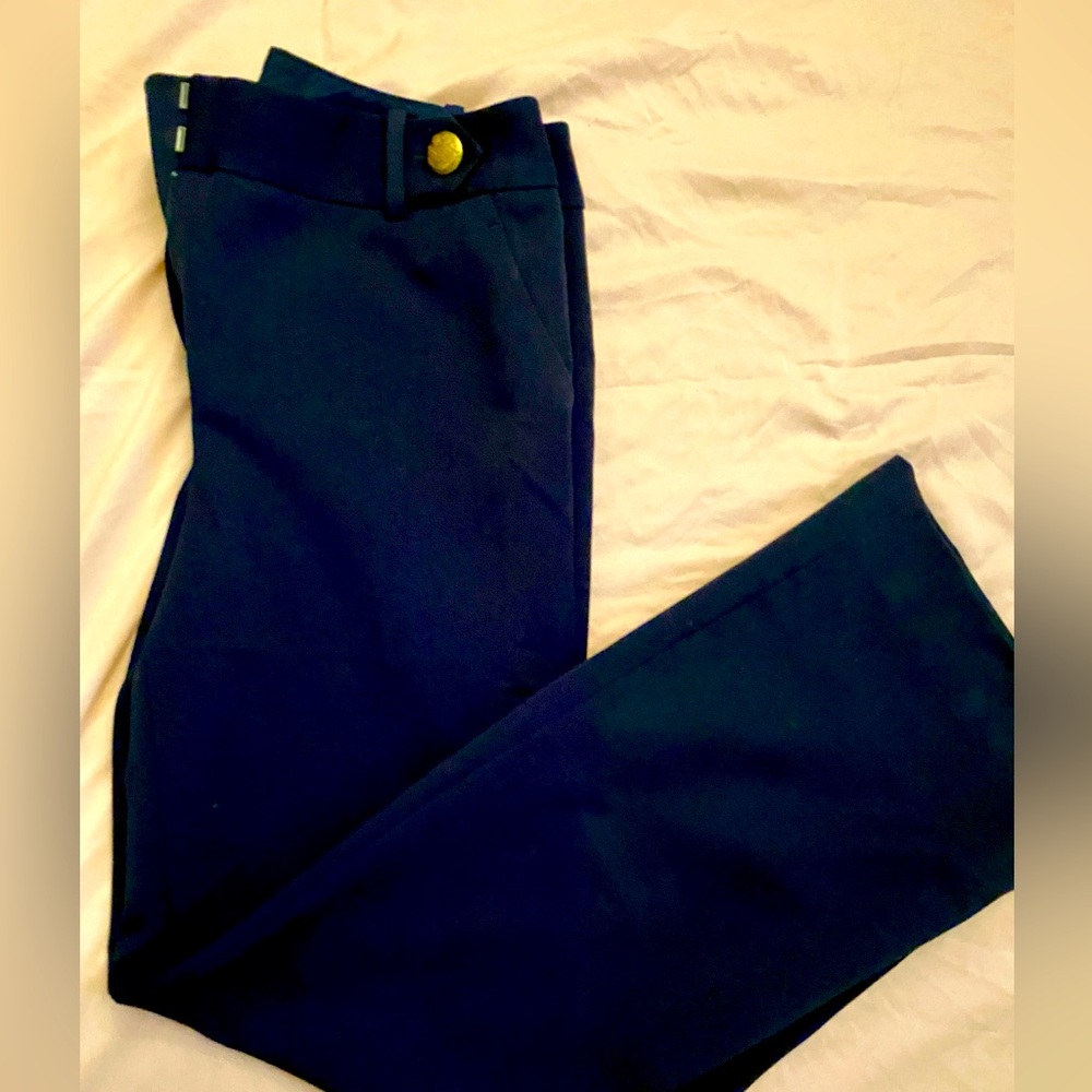 The Limited Navy Cassidy Pants, Size 4 Regular